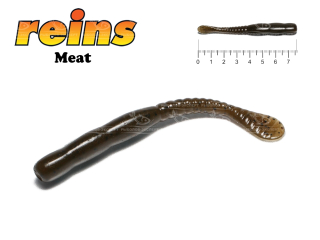 Силикон Reins Meat 3,0" col.002 Green Pumpkin
